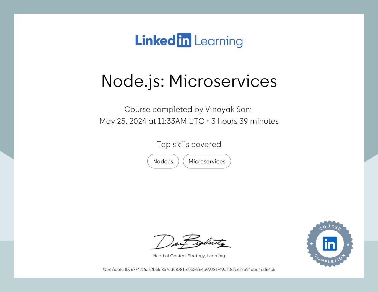 Node.js Microservices